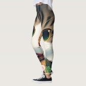 Munchkin Cat Eating Ramen Leggings (Links)