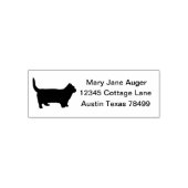 Munchkin Cat gepersonaliseerd Zelfinktende Stempel (Design)