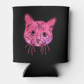 Munchkin Cat Kleurrijk Shirt Blikjeskoeler (Voorkant)