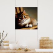 Munchkin Cat Poster (Keuken)