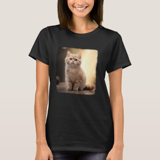 Munchkin katten Kitten Munchkin kat T-shirt (Voorkant)