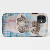 Münchkin Kitten met lint Case-Mate iPhone Case (Achterkant (horizontaal))