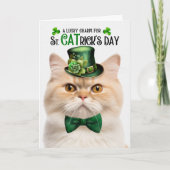Munchkin Worst Kat St CATrick's Day Lucky Charm Feestdagen Kaart (Voorkant)