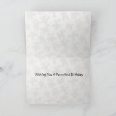 Munch's Birthday Wishes - Siamese Cat / Kitten Kaart (Binnen)