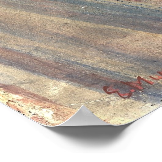 Munch's The Scream Poster (Hoek)