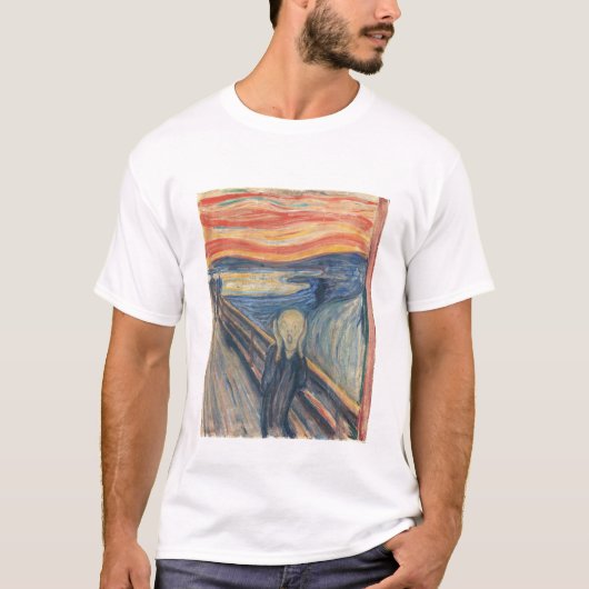 Munch's The Scream T-shirt (Voorkant)