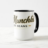 Munchy coffee beans premium two mok (Voorkant rechts)