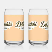Munchy koffiebonen premium blikvorm glas (Links)