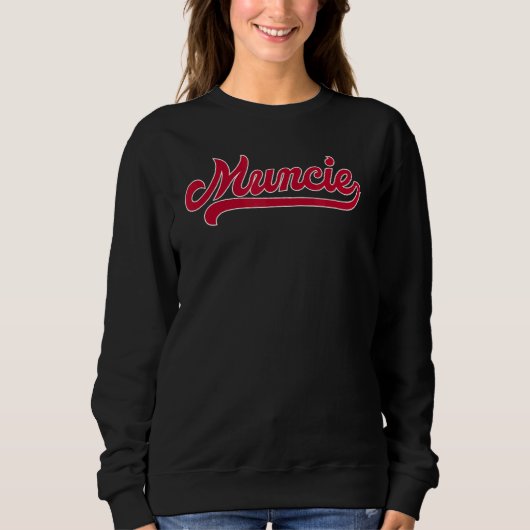 Muncie Indiana Home State 1 Trui (Voorkant)