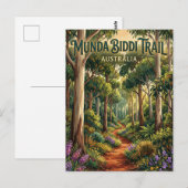 Munda Biddi Trail Australië Briefkaart (Voorkant / Achterkant)