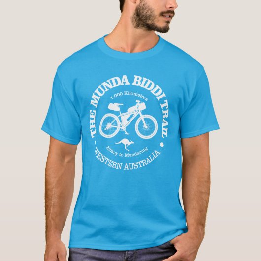 Munda Biddi Trail (fietsen) T-shirt (Voorkant)