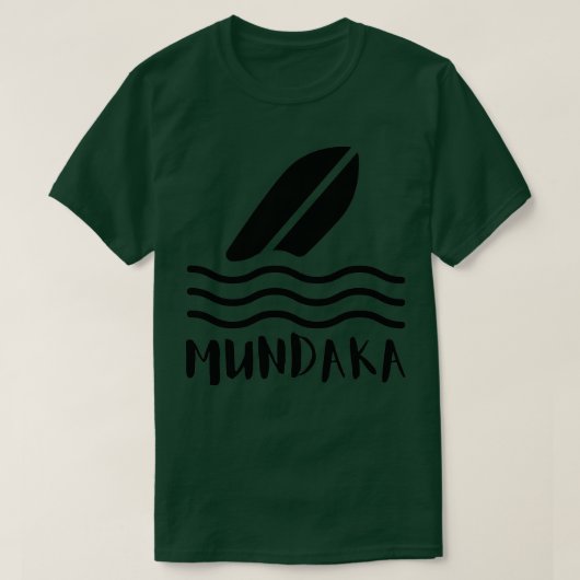 mundaka basque land surf t-shirt (Design voorkant)