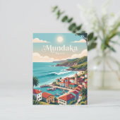 Mundaka Spanje Briefkaart (Staand voorkant)