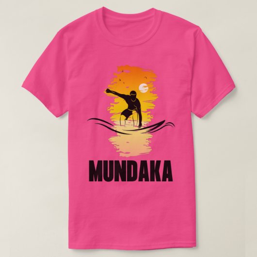 mundaka surf strand basque countryTShirt T-shirt (Design voorkant)
