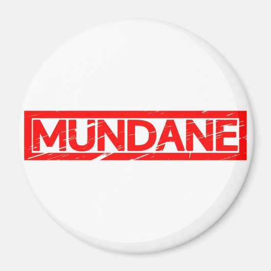 Mundane Stamp Magneet (Voorkant)