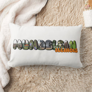 Mundelein Illinois Big Letter Kussen