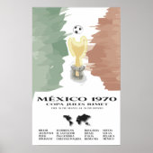 Mundial Mexico 70 Poster (Voorkant)