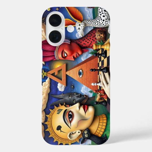 Mundo Surreal de Ulysses Case-Mate iPhone Case (Achterkant)