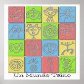Mundo Taino Poster (Voorkant)