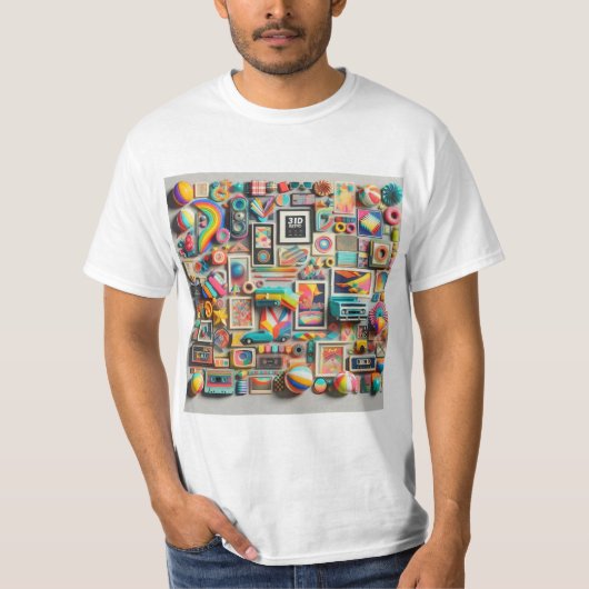 Mundo Tridimensional T-shirt (Voorkant)