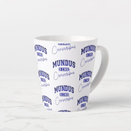 Mundus Sine Caesaribus Latte Mok (Rechterhoek)