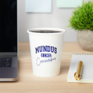 Mundus Sine Caesaribus Papieren Bekers