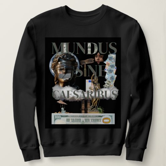Mundus Sine Caesaribus Sweatshirt Voor Vrouwen (Design voorkant)
