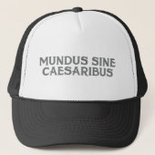 Mundus Sine Caesaribus Trucker Pet (Voorkant)