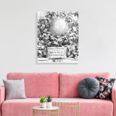 Mundus Subterraneus" door Athanasius Kircher Canvas Afdruk (Insitu (Woonkamer))