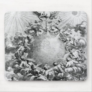 Mundus Subterraneus" door Athanasius Kircher Muismat
