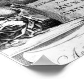 Mundus Subterraneus" door Athanasius Kircher Poster (Hoek)