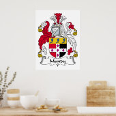 Mundy Family Crest Poster (Keuken)