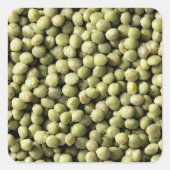 Mung Beans Vierkante Sticker (Voorkant)
