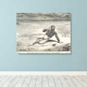 Mungo Park (1771-1806), aangemoedigd door het zich Canvas Afdruk (Insitu (Houten vloer))