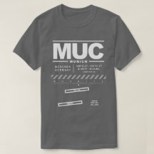 Munich Airport MUC T-shirt