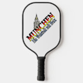 Munich Bavaria Duitsland Pickleball Paddle (Achterkant)