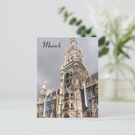 munich cathedraal briefkaart (Staand voorkant)
