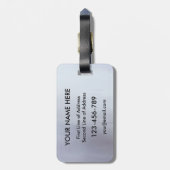 Munich Coordinates Bagagelabel, Duitsland Bagagelabel (Achterkant verticaal)