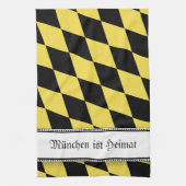 Munich Flag Towel Home Theedoek (Verticaal)