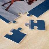 Munich Germany Marienplatz Travel Art Vintage Legpuzzel (Zijkant)