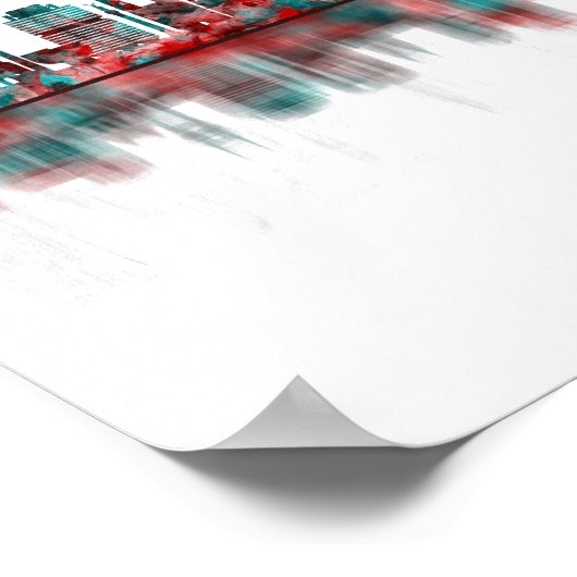 Munich Germany Skyline Poster (Hoek)