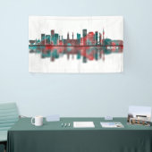 Munich Germany Skyline Spandoek (Beurs)