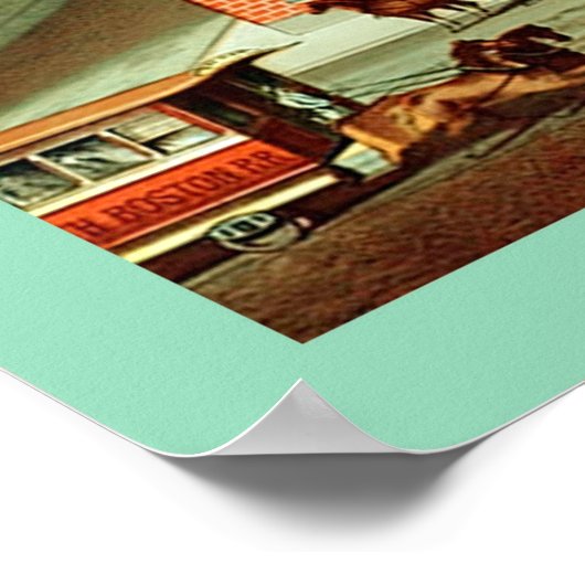 Munich Lager Beer Brewery ~  Adverteren Poster (Hoek)