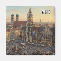 Munich Marienplatz Duitsland Reizen