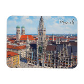 Munich Marienplatz Germany Magneet (Horizontaal)