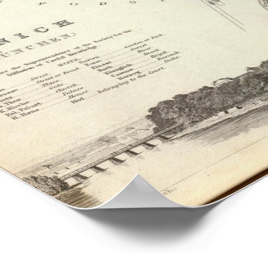 Munich Muenchen Poster (Hoek)