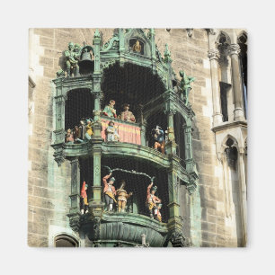 munich neues rathaus glockenspiel magneet
