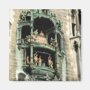 munich neues rathaus glockenspiel magneet