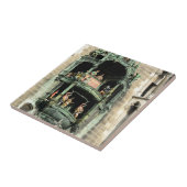 munich neues rathaus glockenspiel tegeltje (Zijkant)