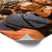 Munich Oktoberfest Viering Glow Poster (Hoek)